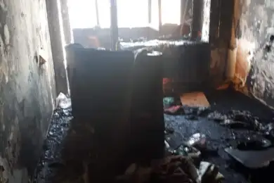 В Костанае женщина заживо сгорела в квартире - фото 