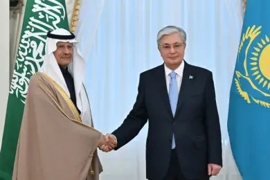 Президент Казахстана  принял министра энергетики Королевства Саудовская Аравия  