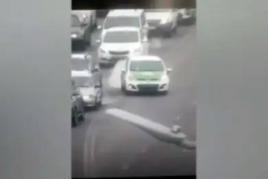 Video: в столице таксист выскочил на «встречку», ему грозит безработица на полгода 
