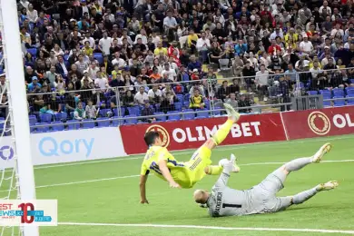 Сборная Казахстана обыграла Беларусь в матче Лиги Наций УЕФА 