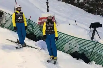 Алдабергенова и Калмурзаева пройдут вторую квалификацию во фристайл-акробатике на Олимпиаде-2022