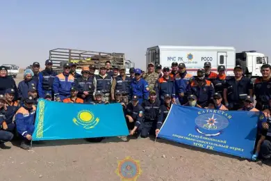 Спасатели МЧС Казахстана вернулись из Афганистана 