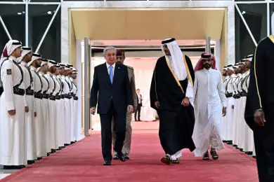 Президент Казахстана прибыл в Катар 