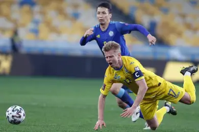 Украина снова не смогла победить, у Казахстана первое очко 