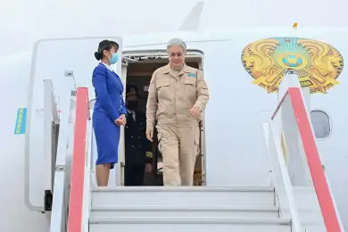 Президент Казахстана прибыл в Костанайскую область 