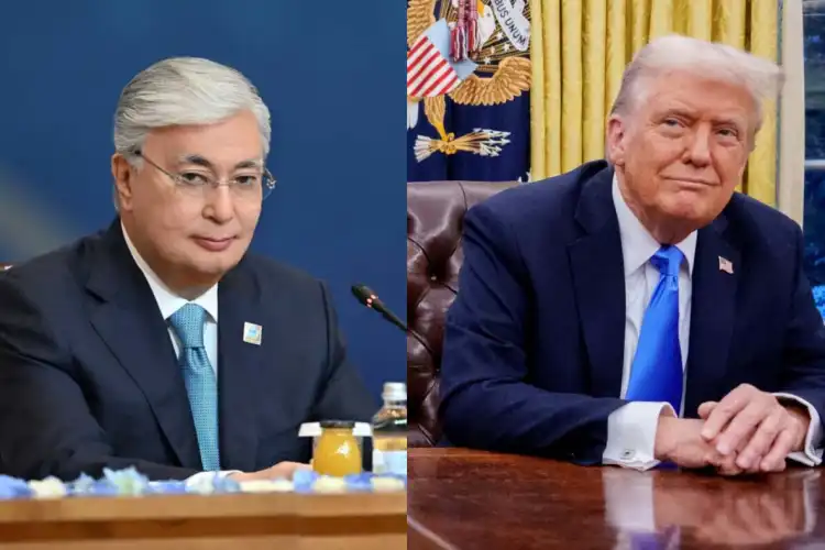 Президенты Казахстана и США провели разговор