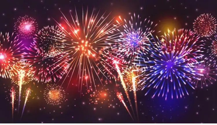 Где смотреть салют на Новый год в Астане