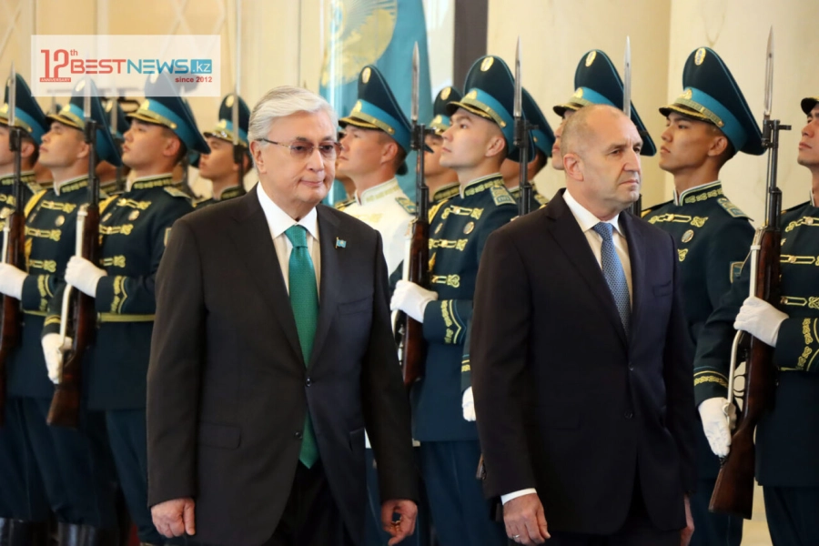 В Акорде начались переговоры Президентов Казахстана и Болгарии 