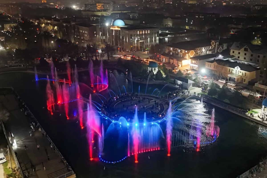 В Шымкенте открыли фонтан и сразу его законсервируют 