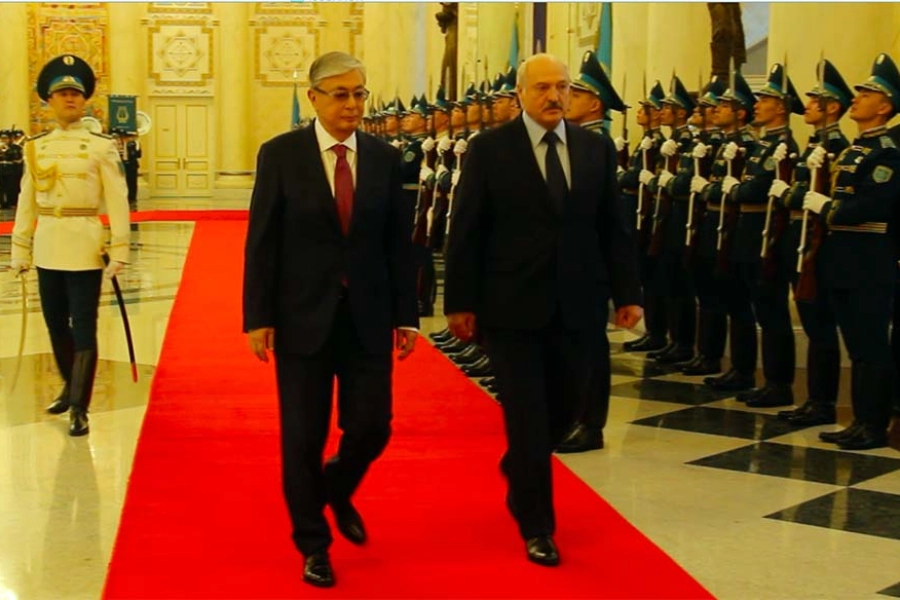 В Акорде начались переговоры Токаева и Лукашенко 