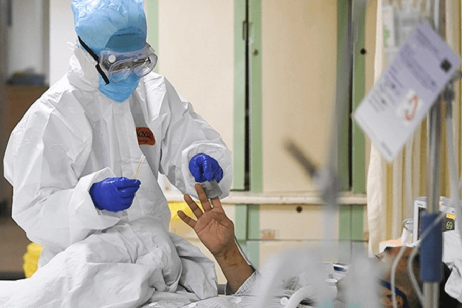 За сутки в Казахстане выявили 46 случаев пневмонии и 610 коронавируса 
