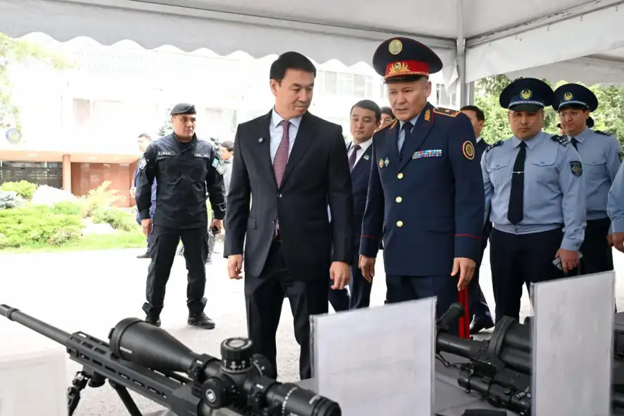 Полиция Алматы получила новую технику 