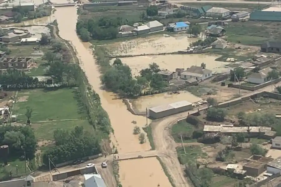 Создана правкомиссия по ликвидации последствий подтопления сел Туркестанской области 