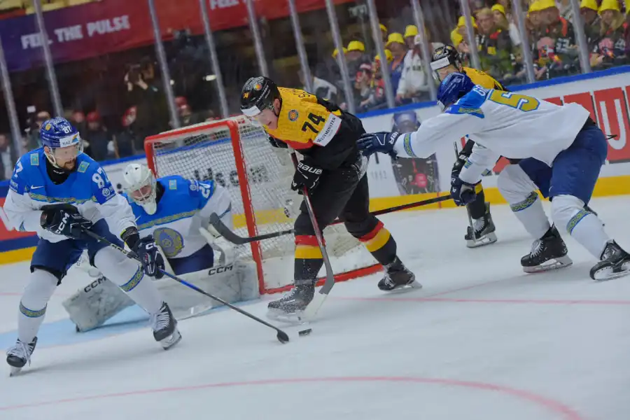 Highilights матча Германия-Казахстан 