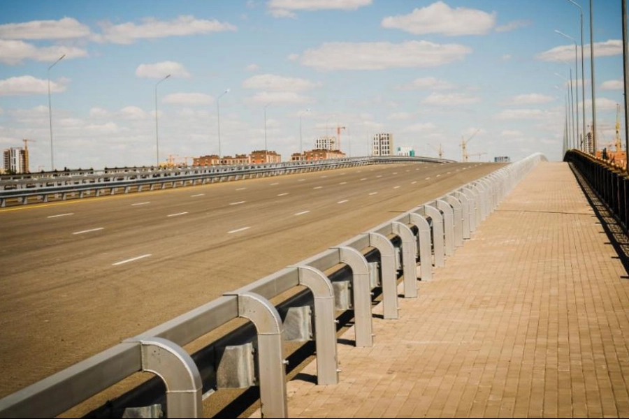 В Нур-Султане через новый мост Улы дала автодвижение откроется с 8 августа 