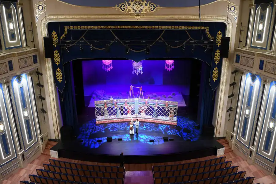 С подсветкой: какая фишка у нового Каздрамтеатра в Нур-Султане - видео 