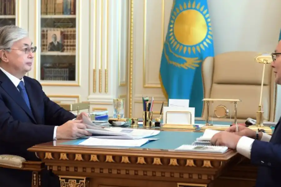 Президент Казахстана принял главу "Казахтелекома" Куанышбека Есекеева 