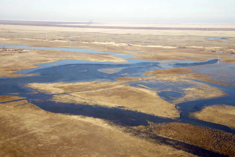 Глава МЧС оценил паводковую опасность в двух областях Казахстана 