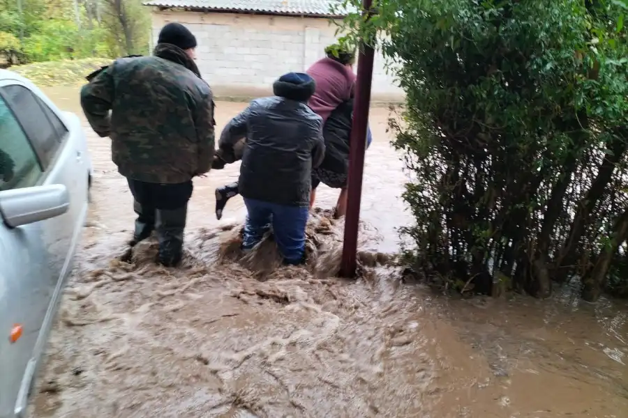 В Туркестанской области проливной дождь привел к подтоплениям – фото 