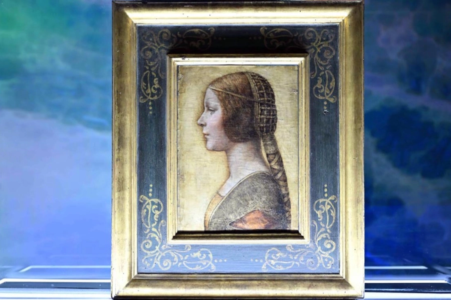 В Астану привезли оригинал картины Леонардо да Винчи 