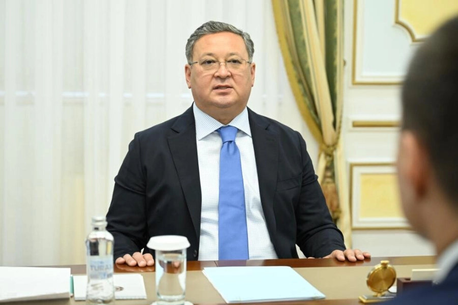 Глава МИД Казахстана Мурат Нуртлеу провел встречу 