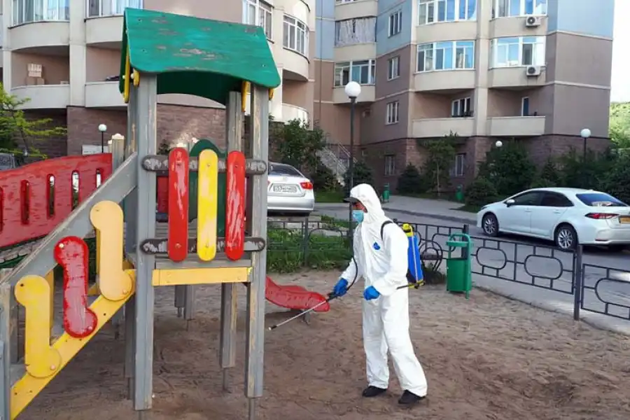 График дезинфекции жилья, детских площадок Алматы на 12 мая. Все адреса 