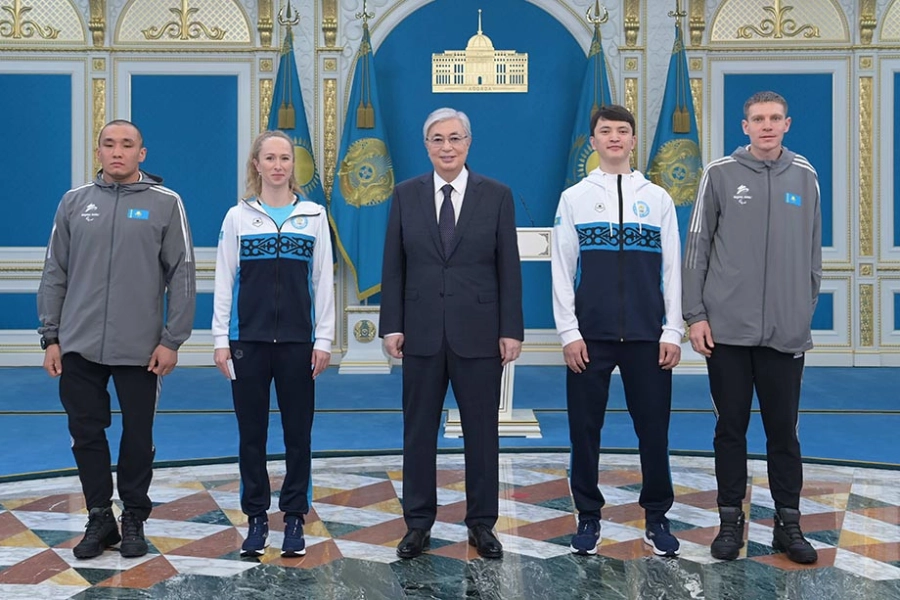 Олимпиада-2022: Президент Казахстана напутствовал олимпийцев и паралимпийцев 