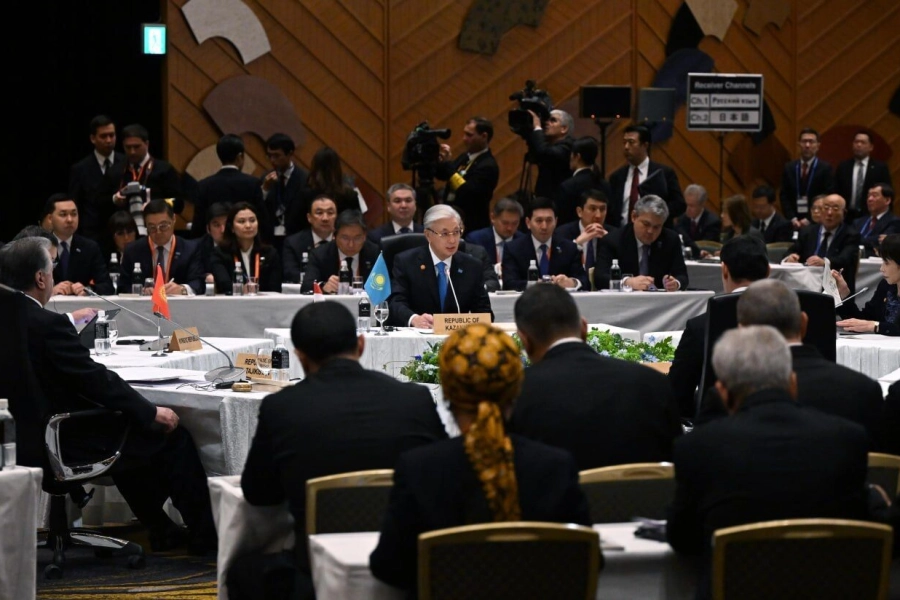 Президент Казахстана выступил на первом саммите Диалога «Центральная Азия – Япония» 