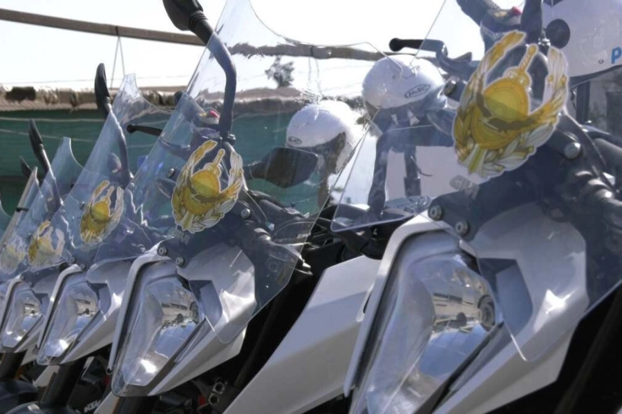 Полицейские Алматы получили крутые маневренные мотоциклы 