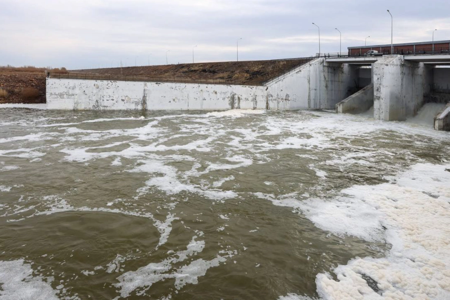 Премьер-министру доложили о состоянии водохранилища под Астаной 