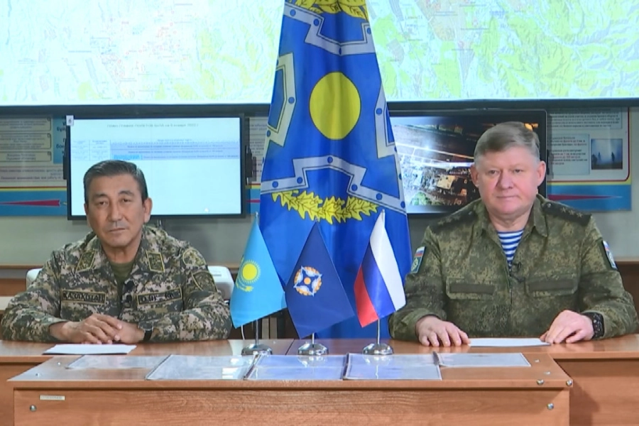 Совместное заявление Минобороны Казахстана и командования Коллективными миротворческими силами ОДКБ 