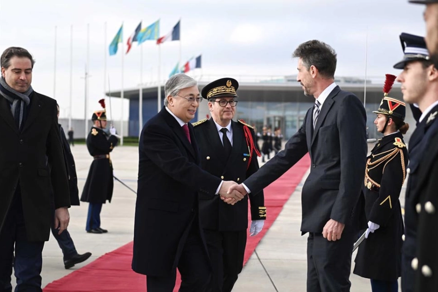 Официальный визит Президента Казахстана во Францию завершен 