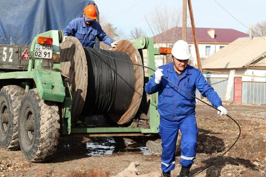 «Казахтелеком» завершил строительство ВОЛС в Жамбылской области 