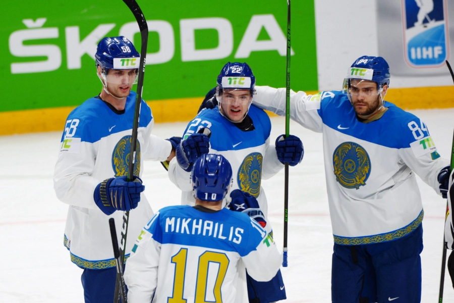 Победа над Финляндией подняла Казахстан на второе место в таблице 