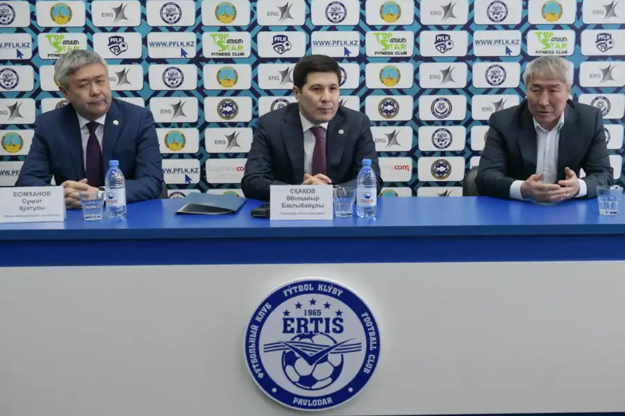 Скаков сделал пас заму: в Павлодарской области сменилось руководство федерации и ФК «Ertis» 