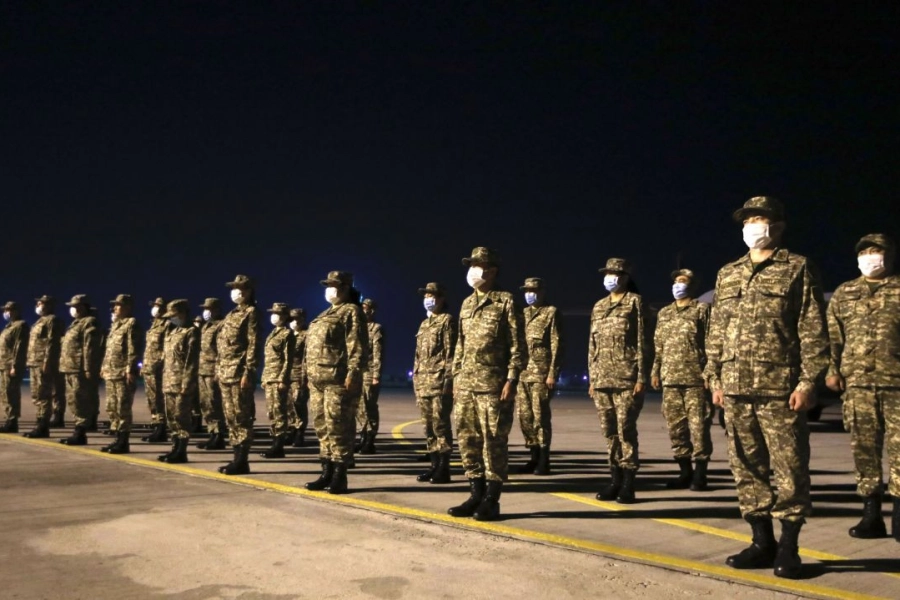 Военные медики Казахстана вернулись из Ливана 