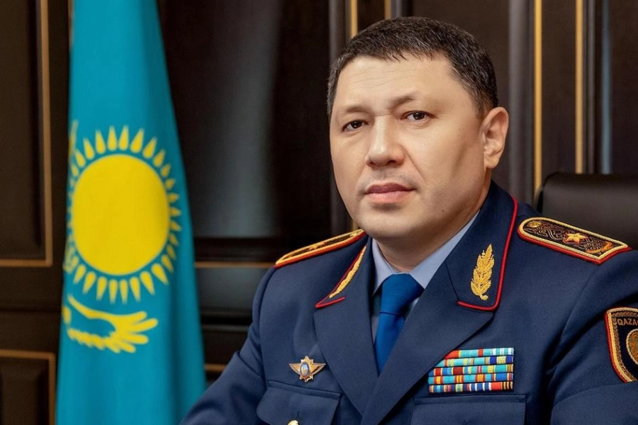Начальник столичной полиции Ержан Саденов получил новую должность 