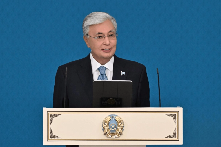 Поздравление Президента Республики Казахстан Касым-Жомарта Токаева с Днем Независимости  