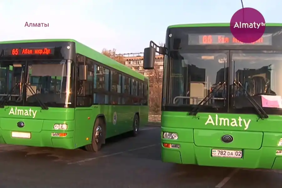 В Алматы автобусы изменят график движения 