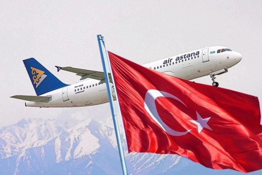 Казахстан сокращает авиарейсы в Турцию 
