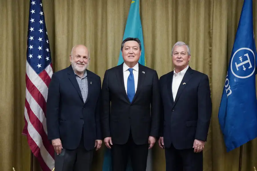 Аскар Мамин находится с рабочим визитом в США 