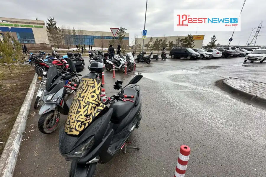В Астане поместили на штрафстоянку 5 мопедов 