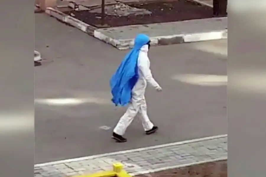 Браво: в Нур-Султане полиция вычислила "капитана Карантина", несмотря на маскировку 