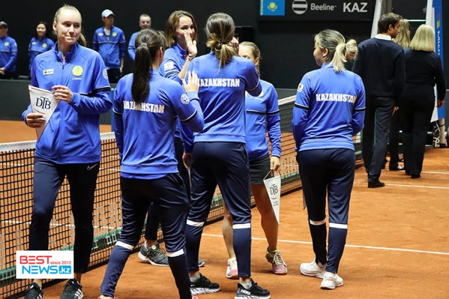 Теннисистки Казахстана проведут финал Кубка Билли Джин Кинг в Глазго 