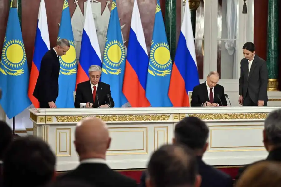 Президенты Казахстана и России подписали Декларацию 