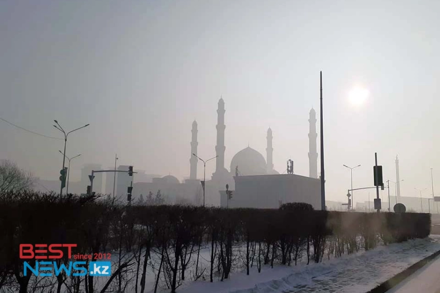 Нур-Султан побил рекорд по загрязнению воздуха в Казахстане 