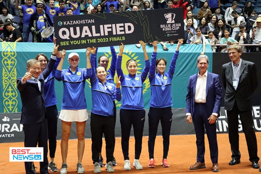 Женская сборная Казахстана по теннису поднялась в ТОП-10 мирового рейтинга и обошла россиянок 