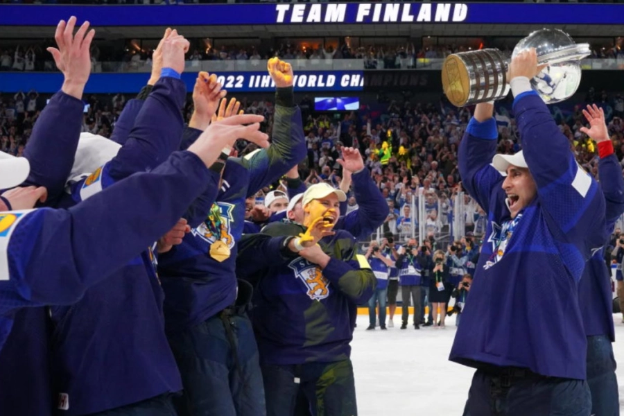 Сборная Финляндии в 4-й раз раз выиграла чемпионат мира 