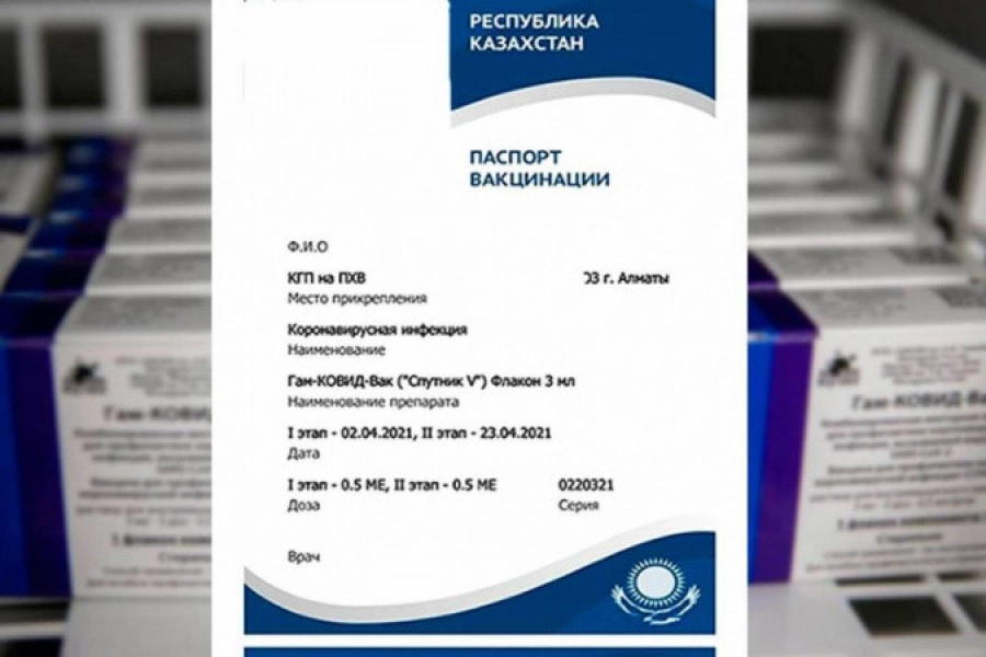 В Алматы турфирма подозревается в незаконном изготовлении паспортов вакцинации 
