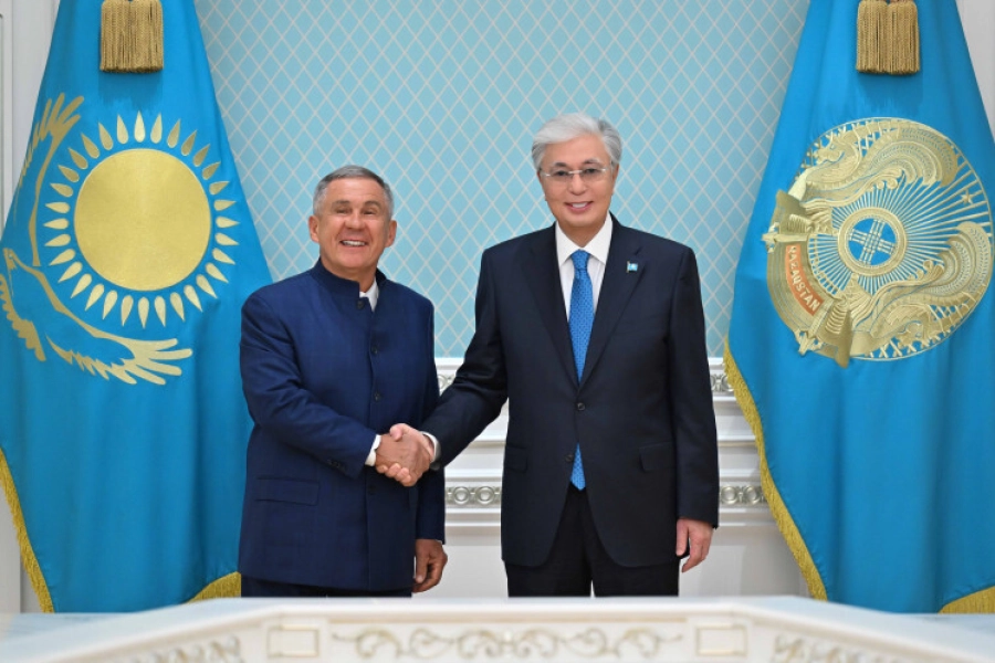 "Мы всегда будем поддерживать все начинания Татарстана в Казахстане" - Токаев 